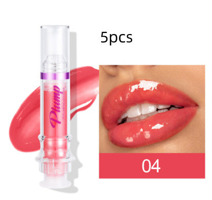 New Tube Lip Rich Lip Color Slightly Spicy Lip Honey Lip Glass Mirror Face Lip Mirror Liquid Lipstick - KKAM STORES