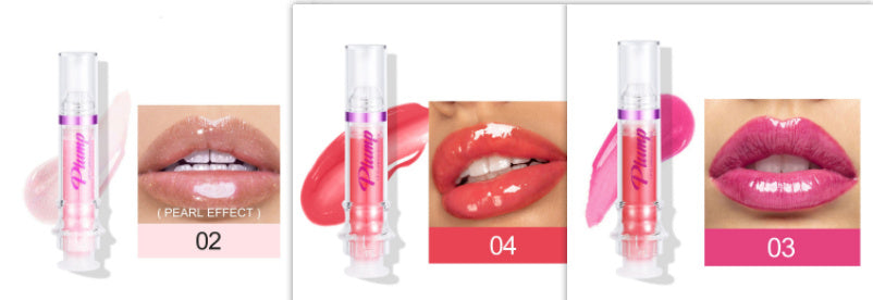New Tube Lip Rich Lip Color Slightly Spicy Lip Honey Lip Glass Mirror Face Lip Mirror Liquid Lipstick - KKAM STORES