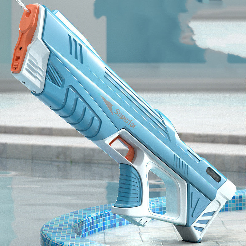 Summer Full Automatic Electric Water Gun Toy Induction Water Absorbing High-Tech Burst Water Gun Beach Outdoor Water Fight Toys - KKAM STORES