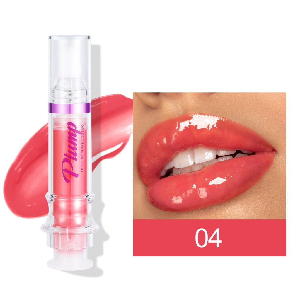 New Tube Lip Rich Lip Color Slightly Spicy Lip Honey Lip Glass Mirror Face Lip Mirror Liquid Lipstick - KKAM STORES
