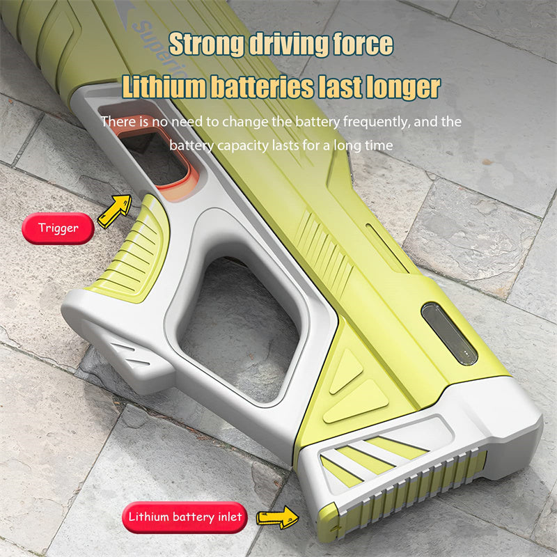 Summer Full Automatic Electric Water Gun Toy Induction Water Absorbing High-Tech Burst Water Gun Beach Outdoor Water Fight Toys - KKAM STORES