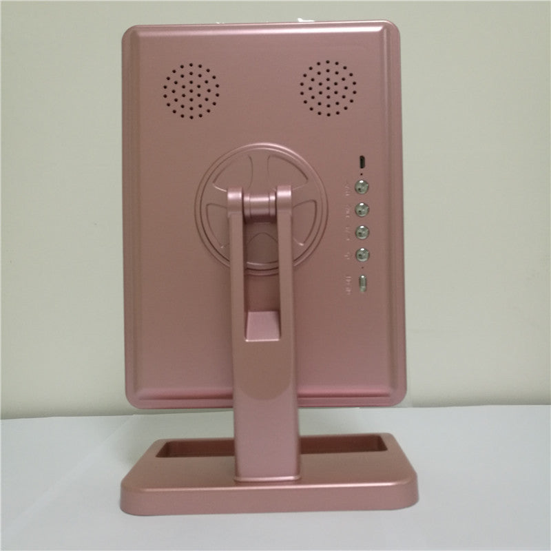 Touch Screen Makeup Mirror With 20 LED Light Bluetooth Music Speaker 10X Magnifying Mirrors Lights - KKAM STORES