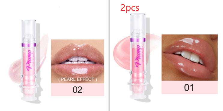 New Tube Lip Rich Lip Color Slightly Spicy Lip Honey Lip Glass Mirror Face Lip Mirror Liquid Lipstick - KKAM STORES