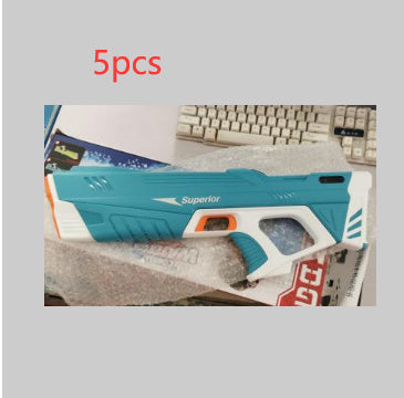 Summer Full Automatic Electric Water Gun Toy Induction Water Absorbing High-Tech Burst Water Gun Beach Outdoor Water Fight Toys - KKAM STORES