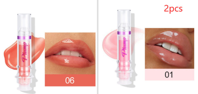 New Tube Lip Rich Lip Color Slightly Spicy Lip Honey Lip Glass Mirror Face Lip Mirror Liquid Lipstick - KKAM STORES