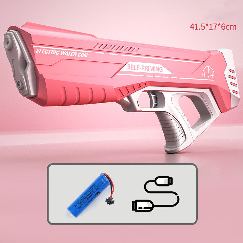 Summer Full Automatic Electric Water Gun Toy Induction Water Absorbing High-Tech Burst Water Gun Beach Outdoor Water Fight Toys - KKAM STORES