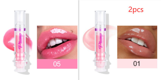 New Tube Lip Rich Lip Color Slightly Spicy Lip Honey Lip Glass Mirror Face Lip Mirror Liquid Lipstick - KKAM STORES