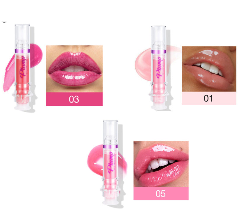 New Tube Lip Rich Lip Color Slightly Spicy Lip Honey Lip Glass Mirror Face Lip Mirror Liquid Lipstick - KKAM STORES