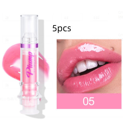 New Tube Lip Rich Lip Color Slightly Spicy Lip Honey Lip Glass Mirror Face Lip Mirror Liquid Lipstick - KKAM STORES