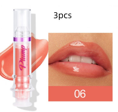 New Tube Lip Rich Lip Color Slightly Spicy Lip Honey Lip Glass Mirror Face Lip Mirror Liquid Lipstick - KKAM STORES