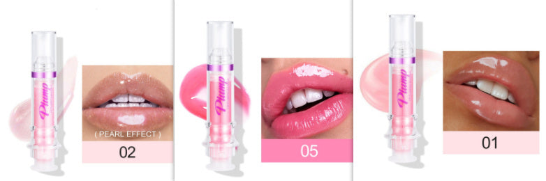 New Tube Lip Rich Lip Color Slightly Spicy Lip Honey Lip Glass Mirror Face Lip Mirror Liquid Lipstick - KKAM STORES