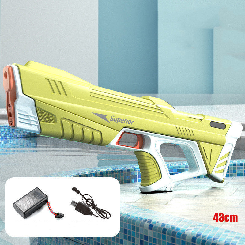 Summer Full Automatic Electric Water Gun Toy Induction Water Absorbing High-Tech Burst Water Gun Beach Outdoor Water Fight Toys - KKAM STORES
