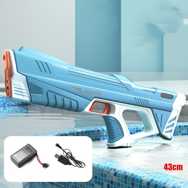 Summer Full Automatic Electric Water Gun Toy Induction Water Absorbing High-Tech Burst Water Gun Beach Outdoor Water Fight Toys - KKAM STORES