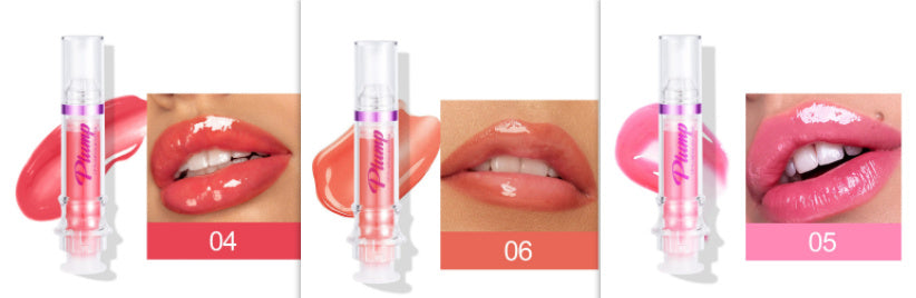 New Tube Lip Rich Lip Color Slightly Spicy Lip Honey Lip Glass Mirror Face Lip Mirror Liquid Lipstick - KKAM STORES