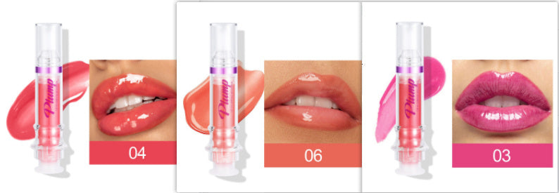 New Tube Lip Rich Lip Color Slightly Spicy Lip Honey Lip Glass Mirror Face Lip Mirror Liquid Lipstick - KKAM STORES