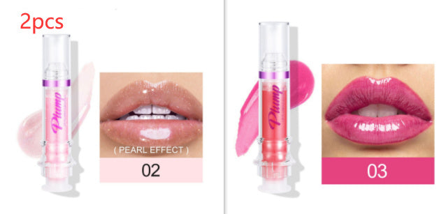 New Tube Lip Rich Lip Color Slightly Spicy Lip Honey Lip Glass Mirror Face Lip Mirror Liquid Lipstick - KKAM STORES
