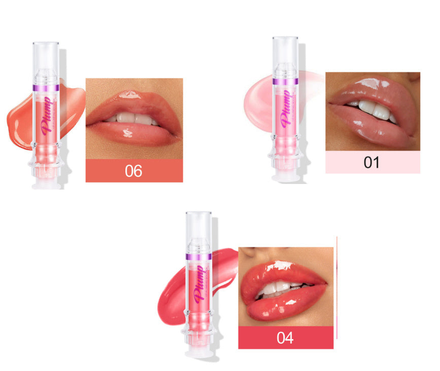 New Tube Lip Rich Lip Color Slightly Spicy Lip Honey Lip Glass Mirror Face Lip Mirror Liquid Lipstick - KKAM STORES