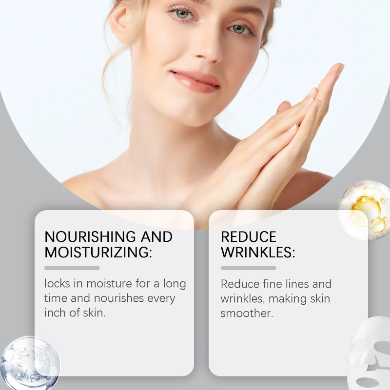 Bio Collagen True Deep Mask, Collagen Mask Overnight, Facial Care Collagen Mask Moisturizing Anti-Aging Mask - KKAM STORES