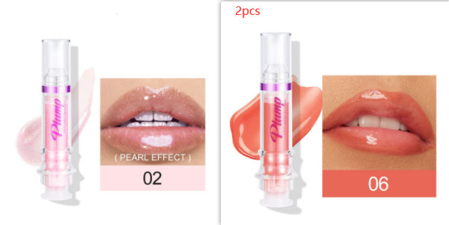 New Tube Lip Rich Lip Color Slightly Spicy Lip Honey Lip Glass Mirror Face Lip Mirror Liquid Lipstick - KKAM STORES