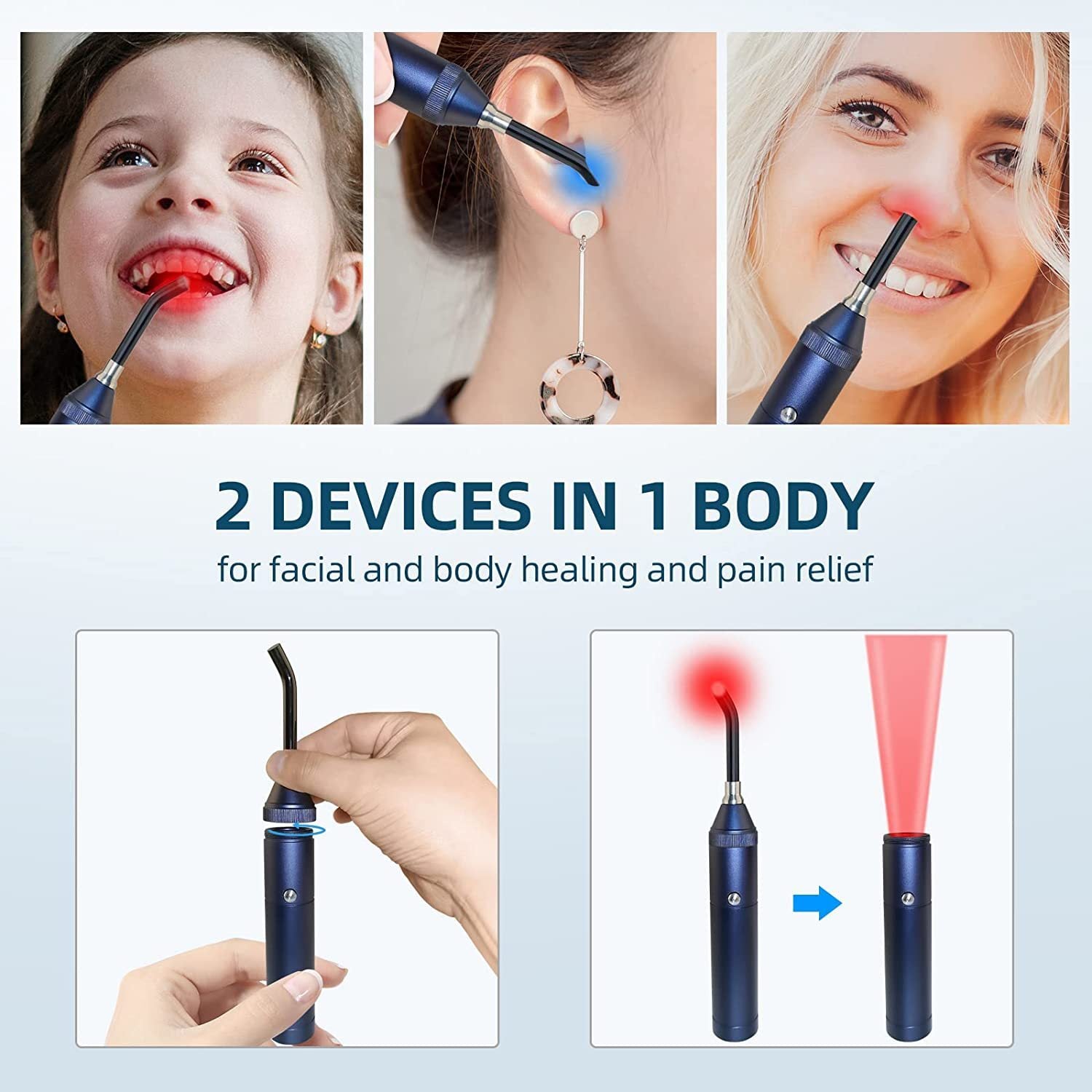 Infrared Red Light Therapy Instrument Removable - KKAM STORES