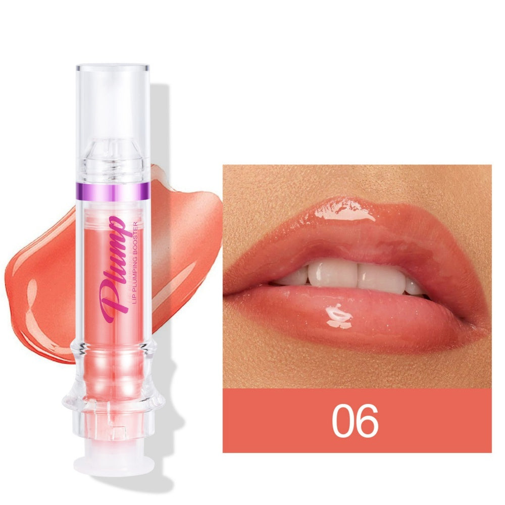 New Tube Lip Rich Lip Color Slightly Spicy Lip Honey Lip Glass Mirror Face Lip Mirror Liquid Lipstick - KKAM STORES