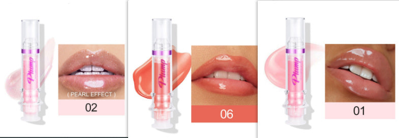 New Tube Lip Rich Lip Color Slightly Spicy Lip Honey Lip Glass Mirror Face Lip Mirror Liquid Lipstick - KKAM STORES