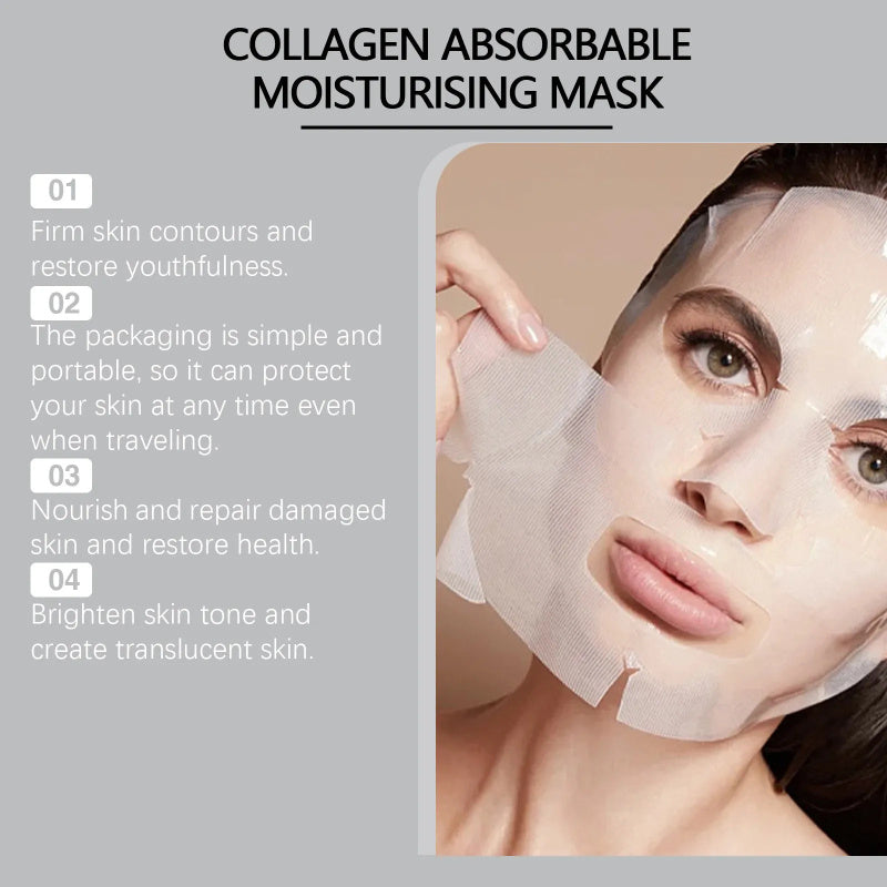 Bio Collagen True Deep Mask, Collagen Mask Overnight, Facial Care Collagen Mask Moisturizing Anti-Aging Mask - KKAM STORES