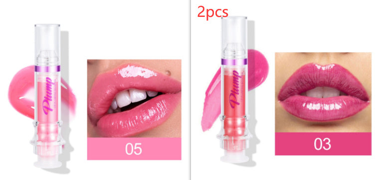 New Tube Lip Rich Lip Color Slightly Spicy Lip Honey Lip Glass Mirror Face Lip Mirror Liquid Lipstick - KKAM STORES