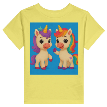 Unicorn Toddler T-Shirt by Mini.mooDz  Staple T-Shirt
