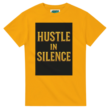 Hustle in Silence Men's Crewneck T-Shirt