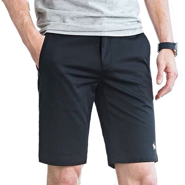 Paul''s Shorts Men''s Polo Business Work Shorts White Beach Casual Pants