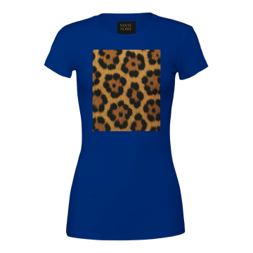 Jaguar Print Women’s T-Shirt – Silent Power by Vante Noire
