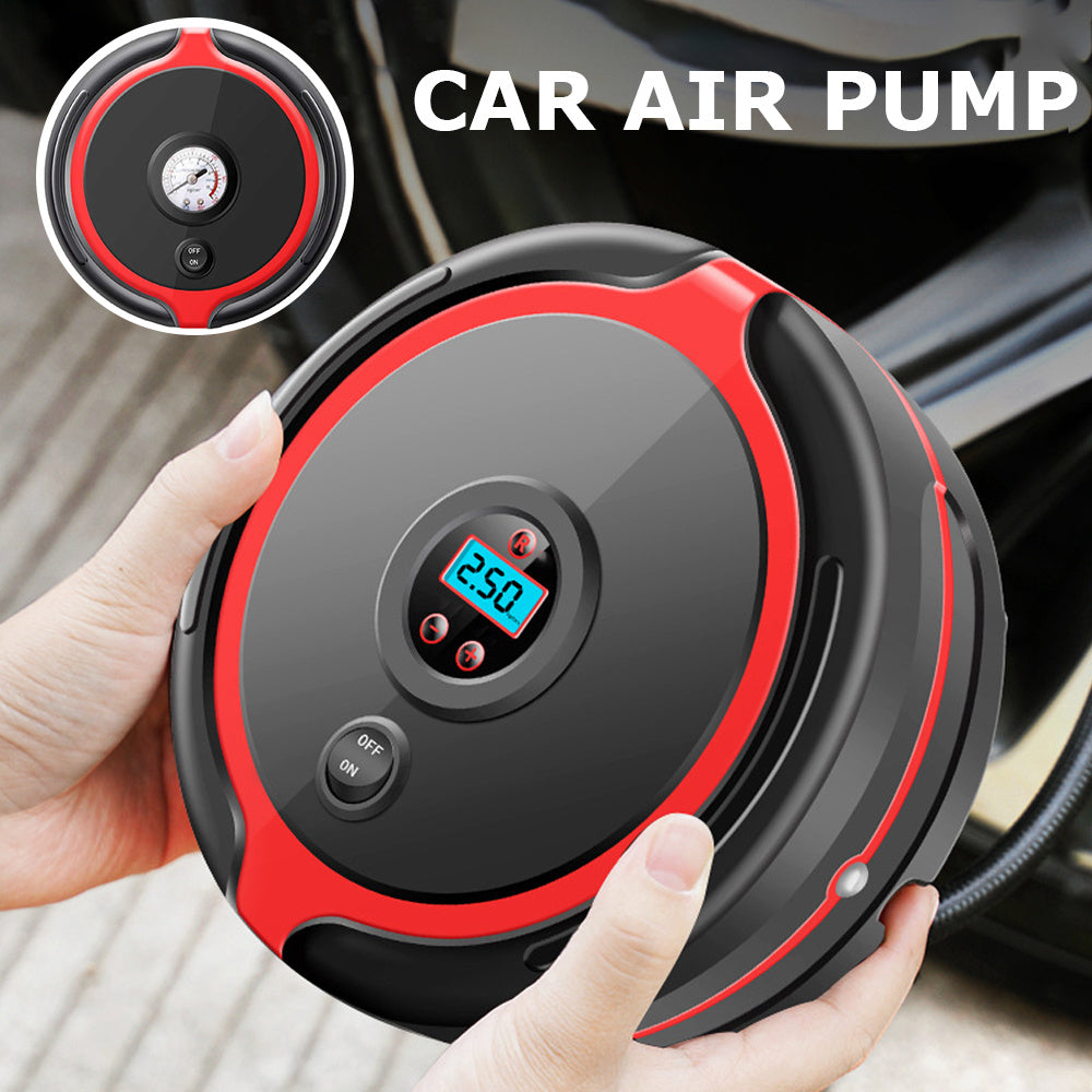Car Electric Air  260PSI DC 12V Portable Wireless Auto Air Compressor Tire Inflatorr For Automotive Motorcycle Balloon Pumps - KKAM STORES