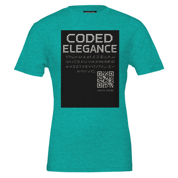 Coded Elegance by Vante Noire Premium Crewneck T-shirt – Soft & Stylish for Men