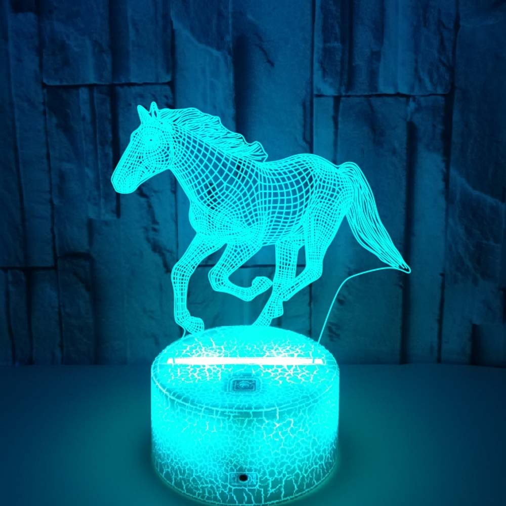 Creative 3D Small Night Lamp Touch Decorative Lamps