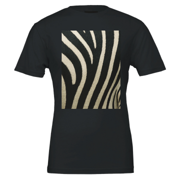 Zebra Print T-Shirt – Bold Minimalism by Vante Noire