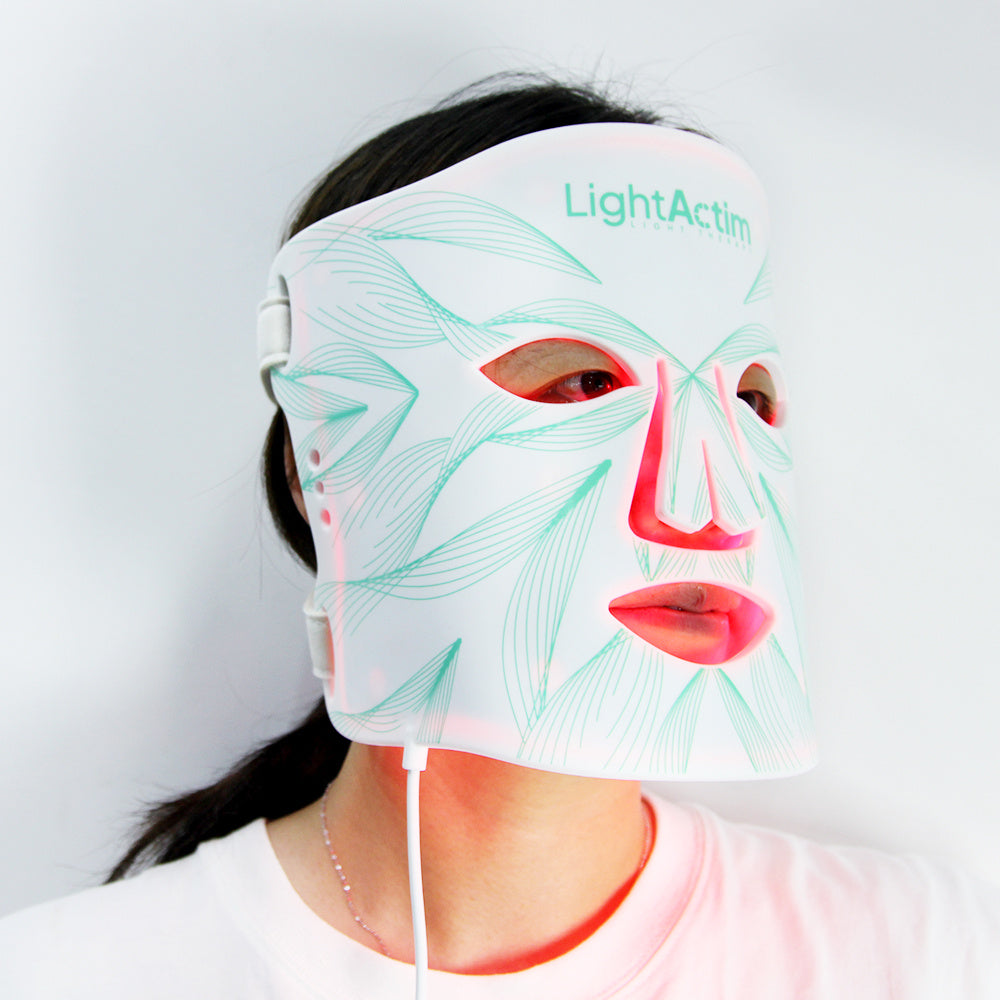 LED Light Therapy Silicone Facial Mask