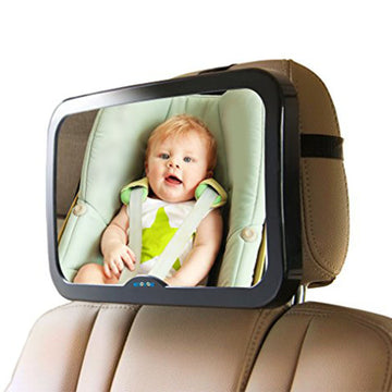 Car mounted baby observation mirror