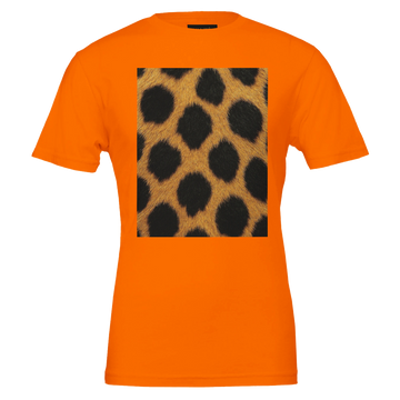 Lynx – Soft, Broken Black Spots Print T-Shirt – Bold Minimalism by Vante Noire