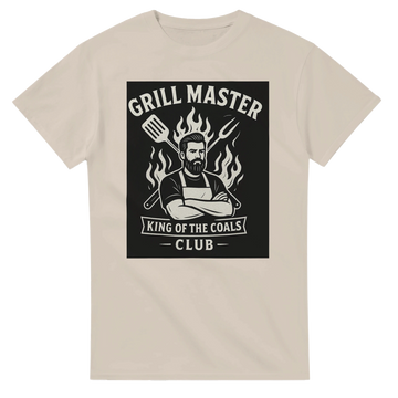 Grill Master King of Coals BBQ Crewneck T-Shirt