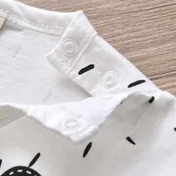 Baby Clothes Spring And Autumn Panda Pattern Baby Jumpsuit