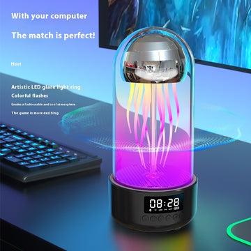 Smart Wireless Jellyfish Bluetooth Audio Colorful Breathing Light Octopus Portable Smart Decoration Gifts