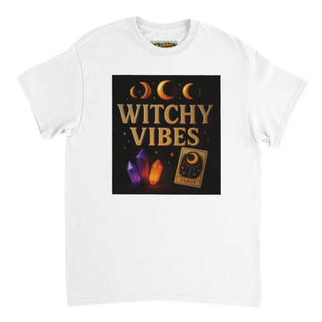 Witchy Vibes Women’s T-Shirt – Classic Fit Cotton Tee for Everyday Wear