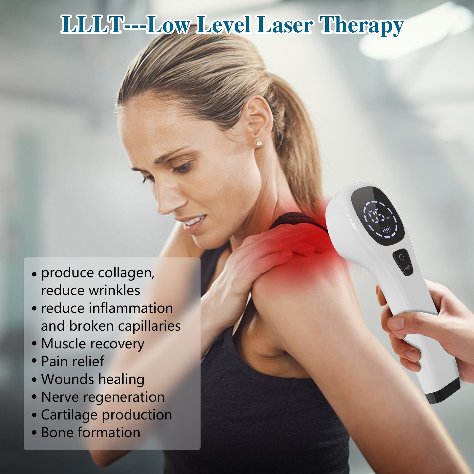 Hand-Held Red Light Therapy Device - KKAM STORES