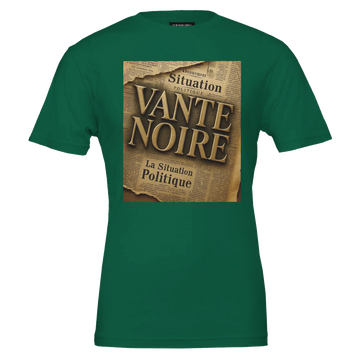 Vante Noire Men's  Press Print Crewneck T-Shirt –