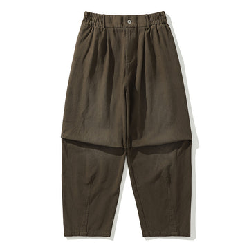 Japanese-style Retro Loose Trousers For Men