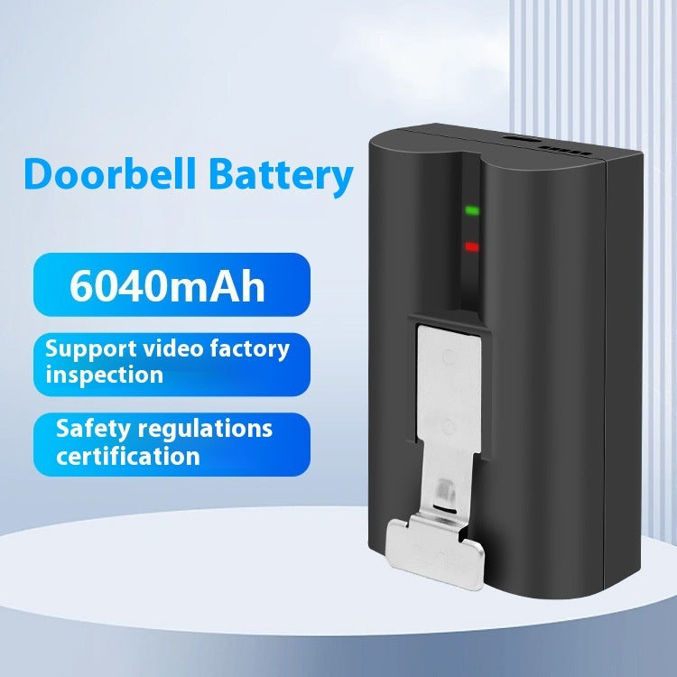 Rechargeable Lithium Battery for Smart Video Doorbell