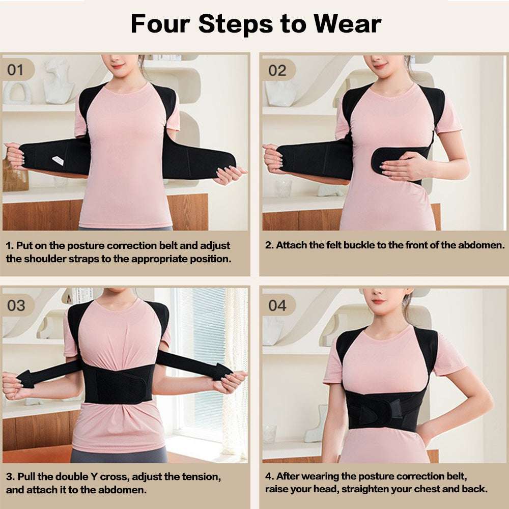 Posture Correction Strap 3D Clipping Hunchback Corrector for Women - XL