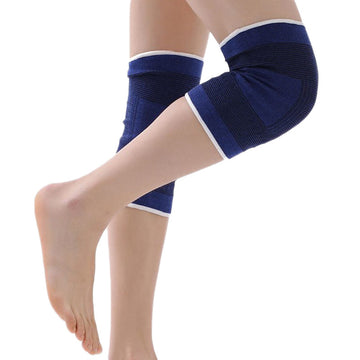 2 x Elastic Neoprene Knee Support Strap for Injury Arthritis Gym Sport Running Protection
