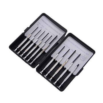 11 pcs Mini Screwdriver Set Precision Screwdrivers Perfect for Glasses, Watches, Remotes and Computers